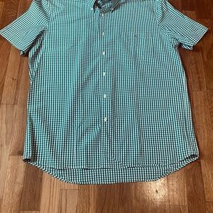 Lacoste Green Casual Button Down Shirt